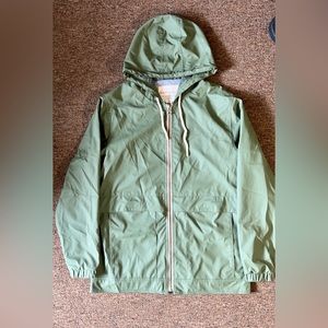 Green Waterproof Rain Jacket
